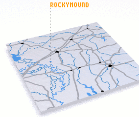 3d view of Rocky Mound