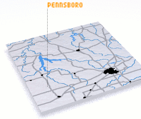 3d view of Pennsboro