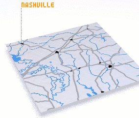 3d view of Nashville