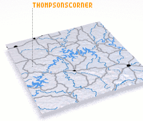 3d view of Thompsons Corner