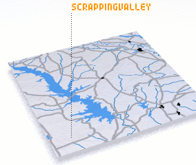 3d view of Scrapping Valley