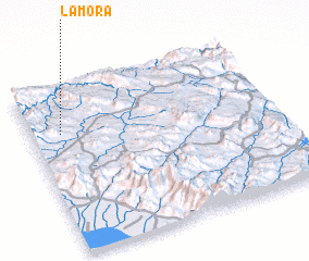 3d view of La Mora