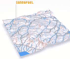 3d view of San Rafael