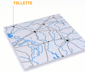 3d view of Tollette