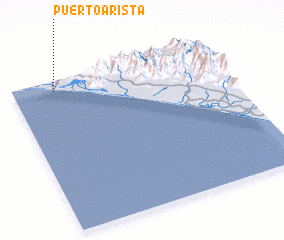 3d view of Puerto Arista