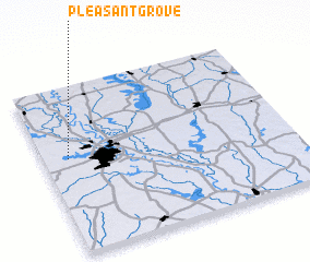 3d view of Pleasant Grove