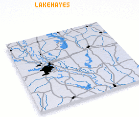 3d view of Lake Hayes