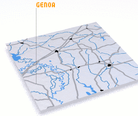 3d view of Genoa