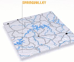 3d view of Spring Valley