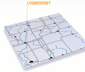 3d view of Logansport