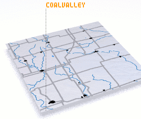 3d view of Coal Valley