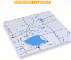 3d view of Armour Number Two Mine