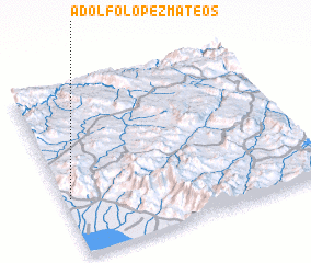 3d view of Adolfo LópezMateos