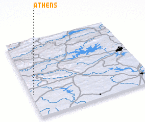 3d view of Athens