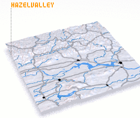 3d view of Hazel Valley