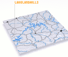 3d view of Lakeland Hills