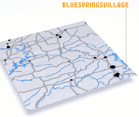 3d view of Blue Springs Village