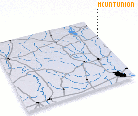3d view of Mount Union
