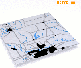 3d view of Waterloo
