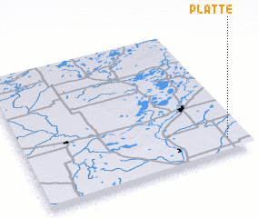 3d view of Platte