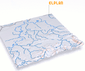 3d view of El Plan