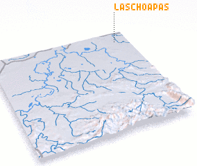 3d view of Las Choapas