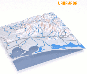 3d view of La Majada