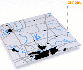 3d view of Albany