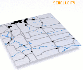 3d view of Schell City