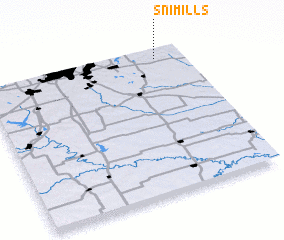 3d view of Sni Mills