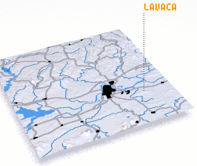 3d view of Lavaca