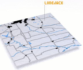 3d view of Lone Jack