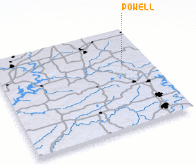 3d view of Powell