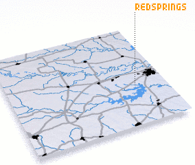 3d view of Red Springs