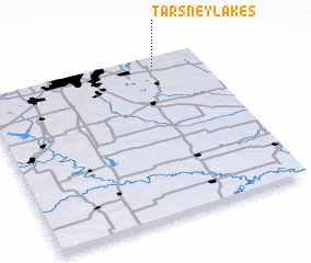 3d view of Tarsney Lakes
