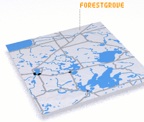 3d view of Forest Grove