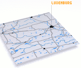 3d view of Luxemburg