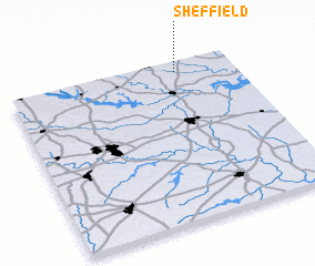 3d view of Sheffield