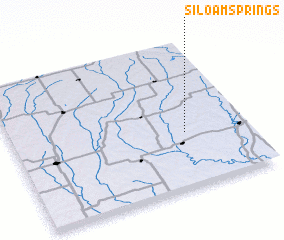 3d view of Siloam Springs