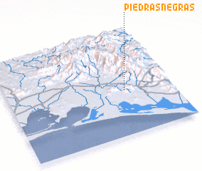 3d view of Piedras Negras