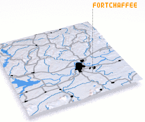 3d view of Fort Chaffee