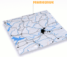 3d view of Prairie Grove