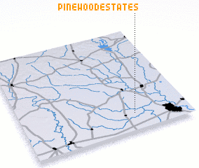 3d view of Pinewood Estates