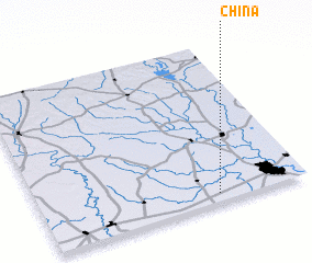 3d view of China