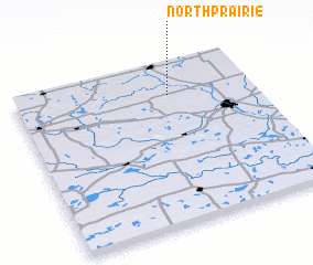 3d view of North Prairie