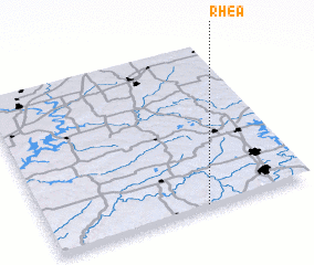 3d view of Rhea