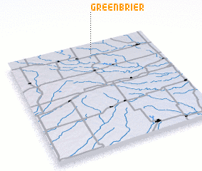 3d view of Green Brier