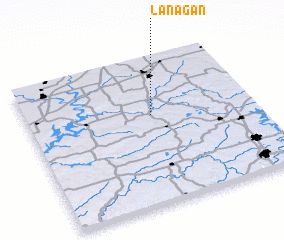 3d view of Lanagan