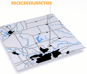 3d view of Rock Creek Junction