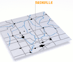 3d view of Nashville